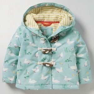 Baby Boden Duck Toggle Jacket Size 6-12 Months